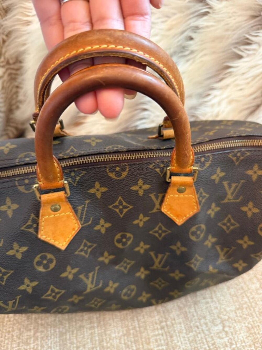 Louis Vuitton Speedy 35 Lock and Key - Picture 1 of 11